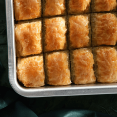 Fıstıklı Baklava Tepsi