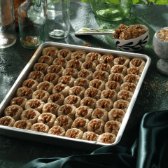 Cevizli Lüx Tepsi Burma Kadayıf