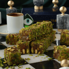Antep Fıstıklı Ballı Lokum