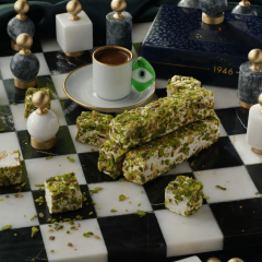 Antep Fıstıklı Marshmalow Lokum Kg